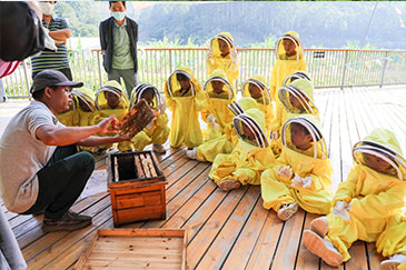 7-15 ans/excursion dans la forêt de sissi: insect agent astronomy camp (camp indépendant 2 jours / 1 nuit)